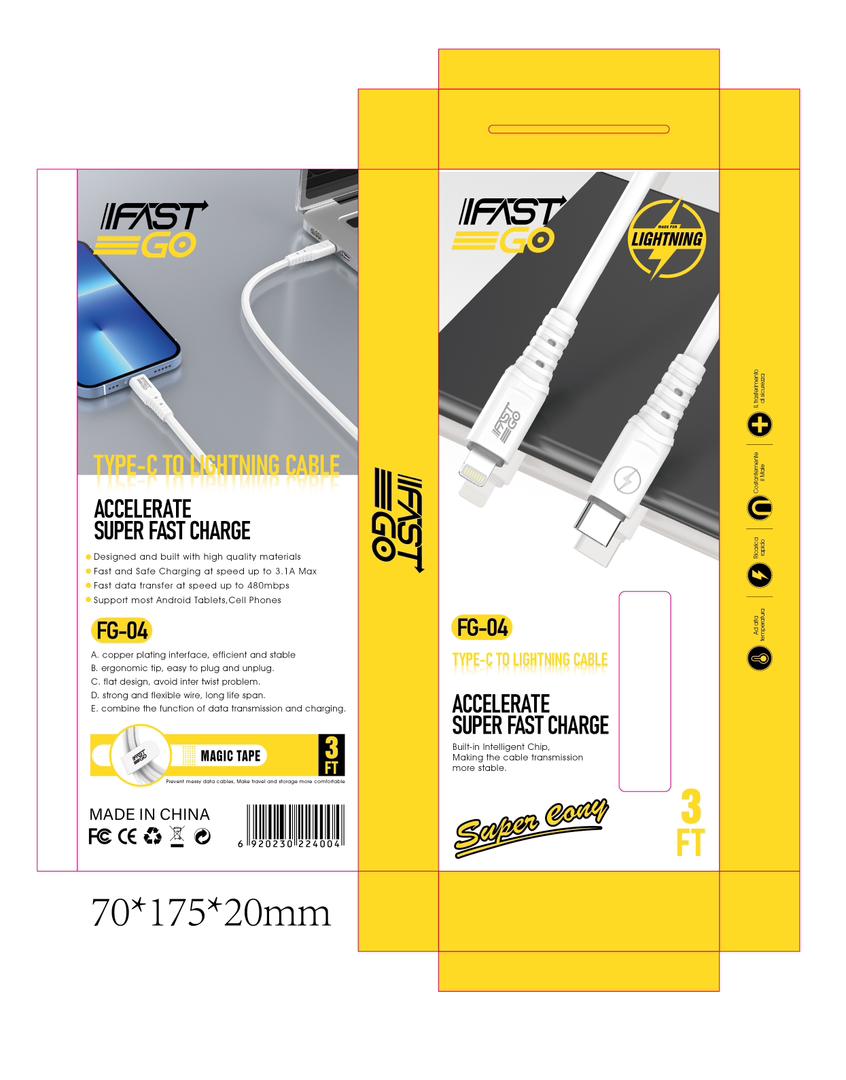 Type C To Lighting Cble