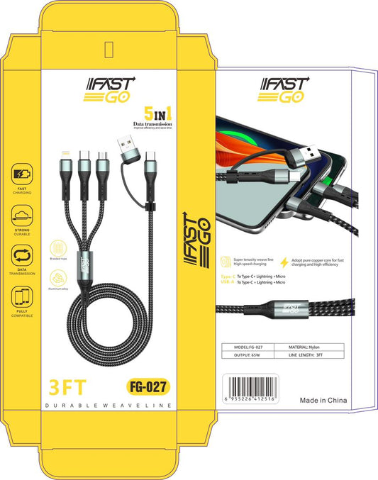 5 In 1 Cable