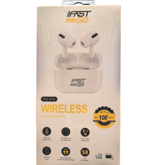 Wireless Headphones with Charger and Case