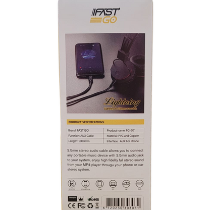 Lighting To Aux Cable